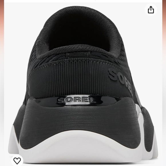 Sorel black leather silp on sneakers - Picture 11 of 11